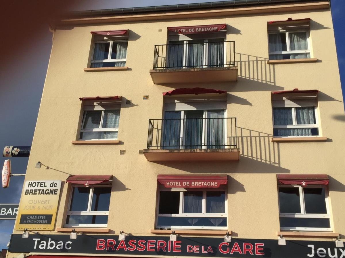 Hotel De Bretagne Fougeres Exterior photo